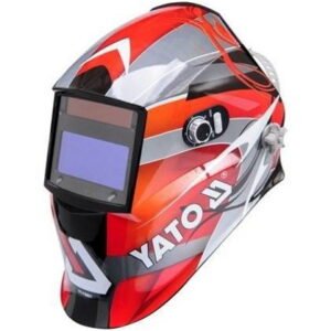 YATO Welding Helmet Auto-Darkening YT-73921 Red