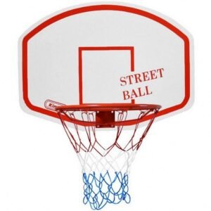 Basketball board Kimet Street Ball+white and red rim