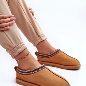 Step In Style Kapcie Zamszowe | Polinna EV-80 Camel