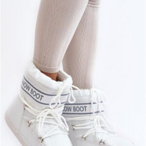 Step In Style Śniegowce Damskie | Model Soia Nb619 White