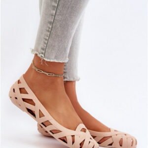 Step In Style Baleriny Gumowe | Model Salam Bg161p Nude Damskie