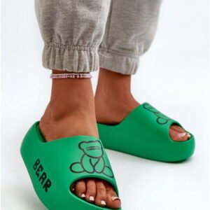 Step In Style Klapki Piankowe | Model Lamira Bg176 Green Damskie