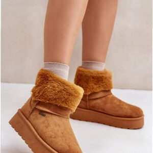 Big Star Śniegowce Ocieplane | Model Oo274a106 Camel