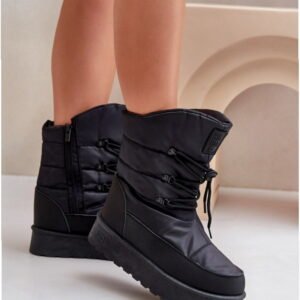 Big Star Śniegowce Tekstylne | Model Oo274884 Black Damskie