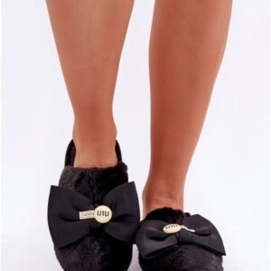 Step In Style Kapcie Futrzane | Model Primaria YL-318 Black