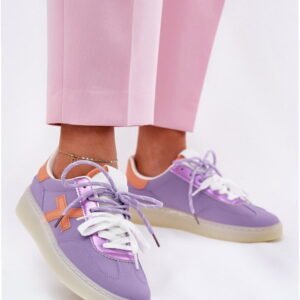 Step In Style Sneakers Zamszowe | Model Zelevelis C2051-9 Violet Damskie