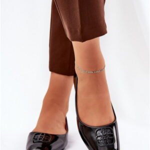 Step In Style Baleriny Skóra Eko | Model Vinceza 17377 Black Damskie