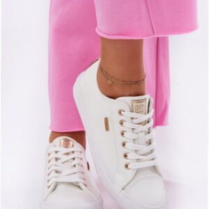 Big Star Trampki Skóra Ekologiczna | Model Rr274748 White Damskie