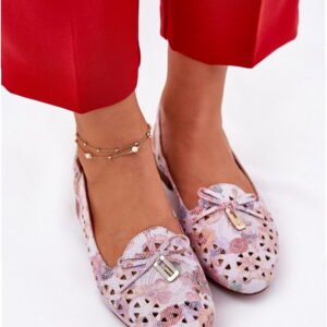 Jezzi Baleriny Eko Zamsz | Model Navinnia Asa222-7 Multicolor Damskie