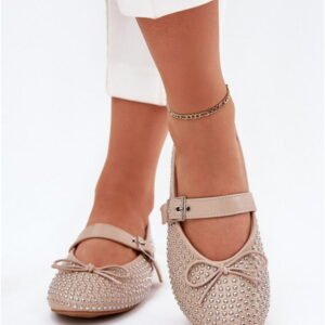 Step In Style Baleriny Skóra Ekologiczna | Model Zdivisa 1861 Beige