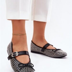 Step In Style Baleriny Skóra Ekologiczna | Model Zdivisa 1861 Black