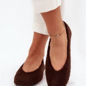 Step In Style Baleriny Materiałowe | Zimira QQ-264 Czekolada Damskie