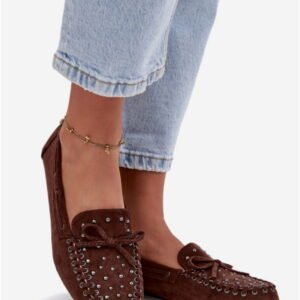 Step In Style Mokasyny Zamszowe | Model Prissine H8-982H Brown