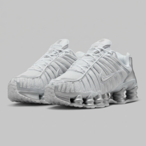 Buty sportowe Nike Shox TL White Chrome męskie HF1065-094