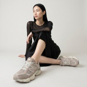 New Balance U9060ERC Mushroom Arid Stone Ecru Beżowe - Buty sportowe niskie