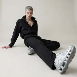 Nike Shox TL Chrome Pure Platinum Srebrne AR3566-003