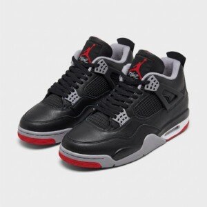 Nike Air Jordan 4 Bred Reimagined Black Red Czarne Buty FV5029-006