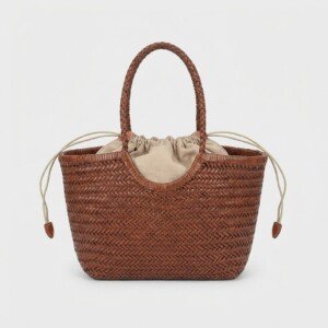 Torebka damska shopper bag Brązowy Damskie TOR-TYP-001