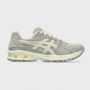 Buty ASICS GEL-Kayano 14 White Sage Smoke Grey szare kremowe 1201A161-028