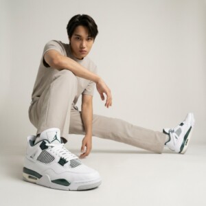 Buty NIKE Air Jordan 4 Oxidized Green białe zielone FQ8138-103