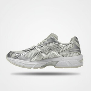 Sneakersy ASICS GEL-1130, beżowo srebrne, siatka i syntetyk, konstrukcja unisex, 1202A164-107