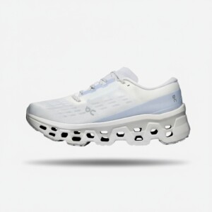 Sneakersy unisex ON Cloudmonster 3 White Frost, cholewka tekstylna, syntetyczne wstawki, biało błękitny 3WG10030664