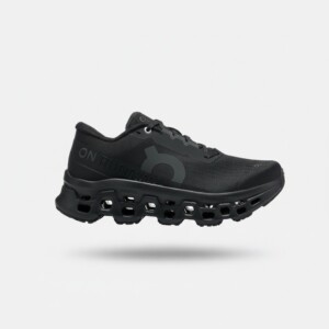 Sneakersy ON Cloudmonster 3 Black/Black, unisex, czarny, materiał tekstylny i syntetyk, konstrukcja techniczna 3WG10031043