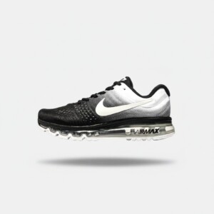 Sneakersy Nike Air Max 2017 Black White, unisex, cholewka FlyMesh, moduł Max Air pełnej długości, podeszwa Cushlon 849559-010