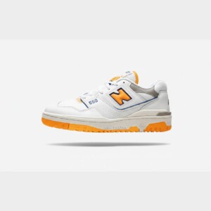Sneakersy New Balance 550 Lakers Pack Vibrant Orange, unisex, cholewka tkanina i skóra, podeszwa guma, BB550WTO