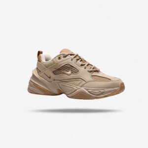 Sneakersy Nike M2K Tekno SP Linen Ale Brown Wheat, unisex, skóra i materiał tekstylny, konstrukcja warstwowa, kolor beżowy BV0074-200
