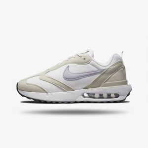 Sneakersy Nike Air Max Dan Light Bone Purple Dawn, cholewka zamsz i materiał tekstylny, unisex, biały beżowy DC4068-100