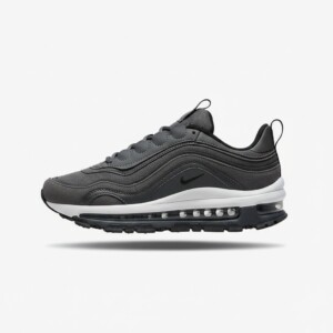 Sneakersy Nike Air Max 97 Nh, szaro-czarne, siatka i zamsz, odblaski 3M, poduszka Max Air, męskie DR0157-001