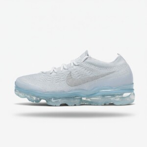 Sneakersy Nike Air VaporMax 2023 Flyknit, Pure Platinum, cholewka dzianinowa, klatka TPU, unisex, biało szary DV1678-002