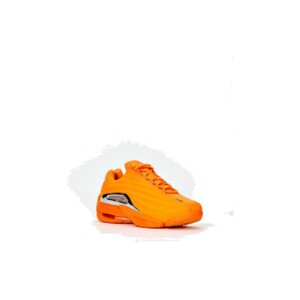 Sneakersy Nike Hot Step 2, cholewka syntetyczna, poduszka Air w pięcie, podeszwa guma, unisex, pomarańczowy srebrny DZ7293-800