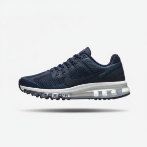 Sneakersy Nike Air Max 2013, unisex, granatowo biały, siatka i syntetyk, niski profil, amortyzacja Max Air FZ4140-419
