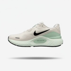 Sneakersy Nike Structure 26, unisex, siateczka i materiał tekstylny, biel i mięta, konstrukcja sportowa, HJ1101-100