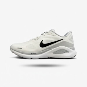 Sneakersy Nike Structure 26, unisex, biały, szary, siatka, syntetyk, podeszwa ReactX, guma, HJ1102-100
