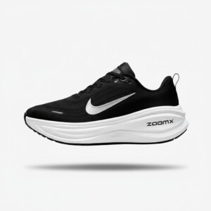 Sneakersy Nike Vomero Plus, cholewka z siatki technicznej, podeszwa ZoomX i guma, czarno-biały, unisex HV8150-002