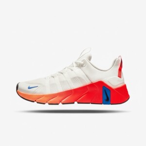 Sneakersy męskie Nike Free Metcon 7, Summit White Bright Crimson, materiał tekstylny i syntetyk, guma, stabilizacja śródstopia, II7405-102