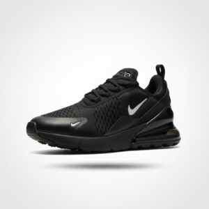 Sneakersy Nike Air Max 270 Premium, cholewka z siatki i syntetyku, poduszka Max Air w pięcie, unisex, czarny/srebrny, IO9884-002