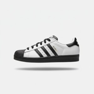 Sneakersy Adidas Superstar II White Black White, unisex, skóra naturalna, podeszwa gumowa, nosa shell-toe, JI0124