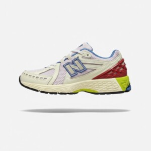 Sneakersy New Balance 1906R, siatka i skóra naturalna, podeszwa gumowa, system stabilizacji Stability Web, unisex, kremowy M1906RVB