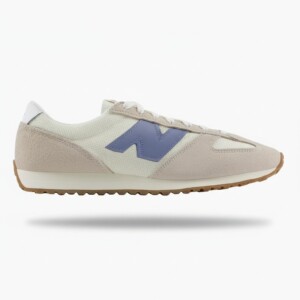 Sneakersy New Balance 471, kolorystyka Timberwolf Angora, cholewka zamsz i siatka, podeszwa EVA, unisex U471AA