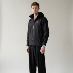 Kurtka Arcteryx Beta AR Jacket, kolor czarny, męska, nylon, poliester, konstrukcja techniczna X000007082-002291